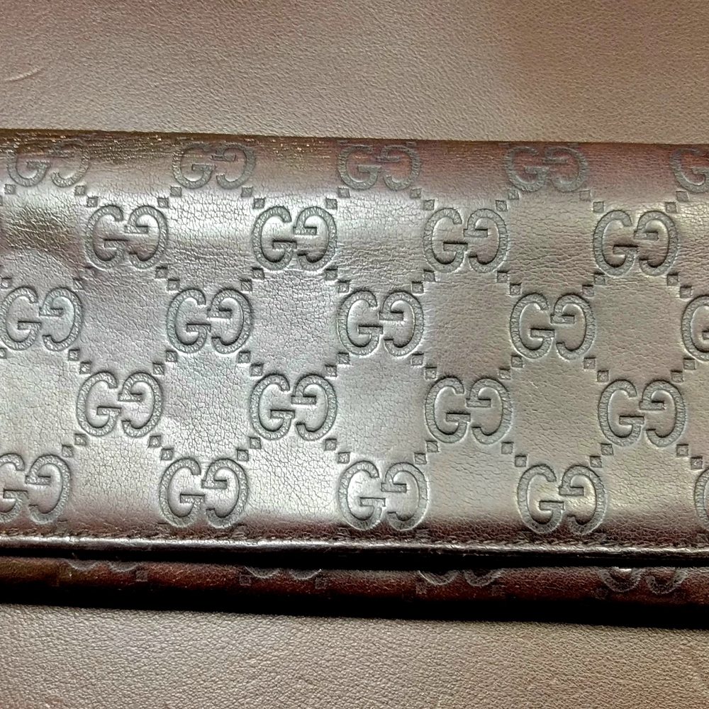 Gucci Brown Leather Wallet